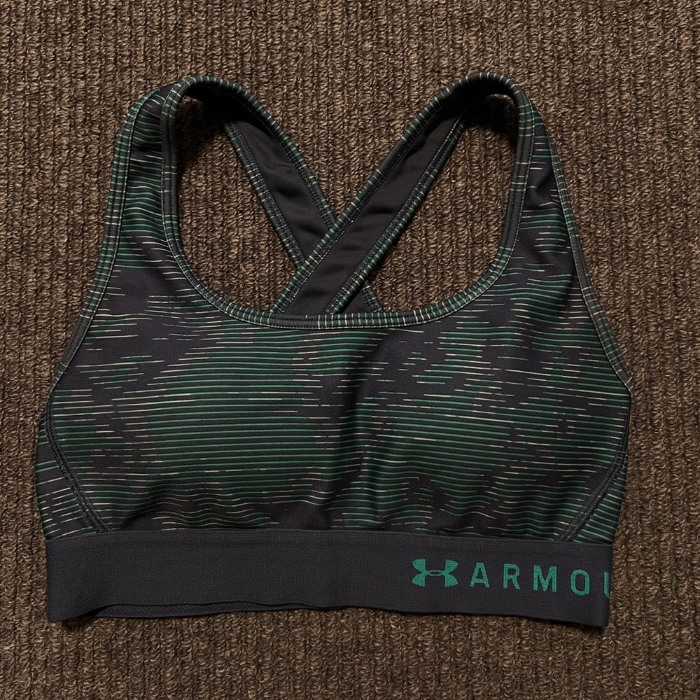 Under Armour Camo-Patterned Sports Bra